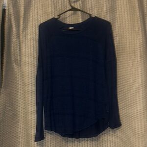 Old Navy Blue Long Sleeve T-Shirt